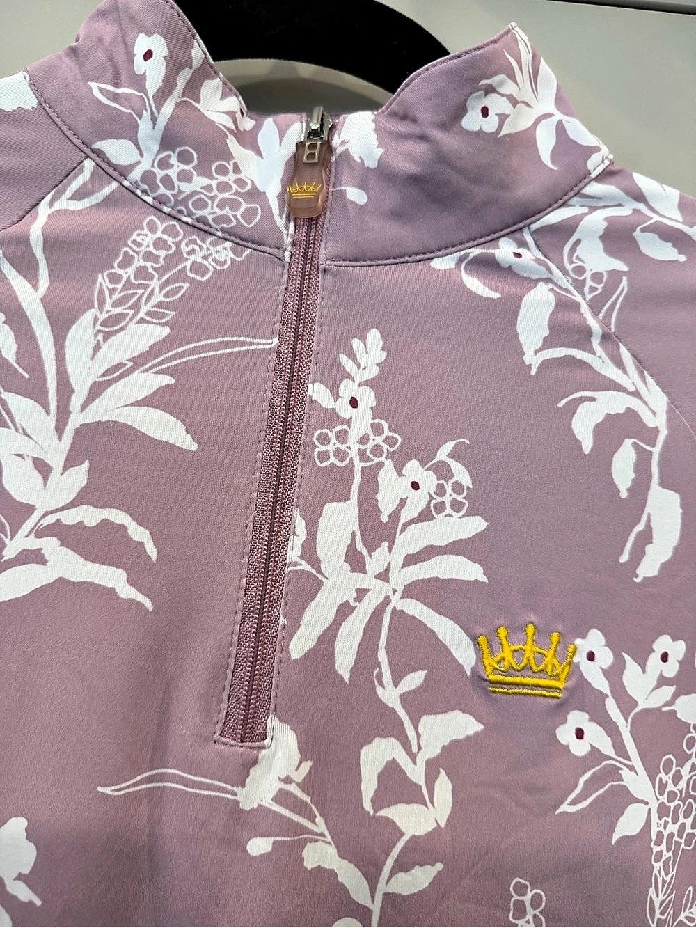 Kastel Denmark Floral equestrian Jersey in Pink & White Size Medium - Picture 4 of 12